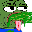 puke_pepe_tongue emote for Discord
