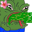 pretty_pepe_puke emote for Discord