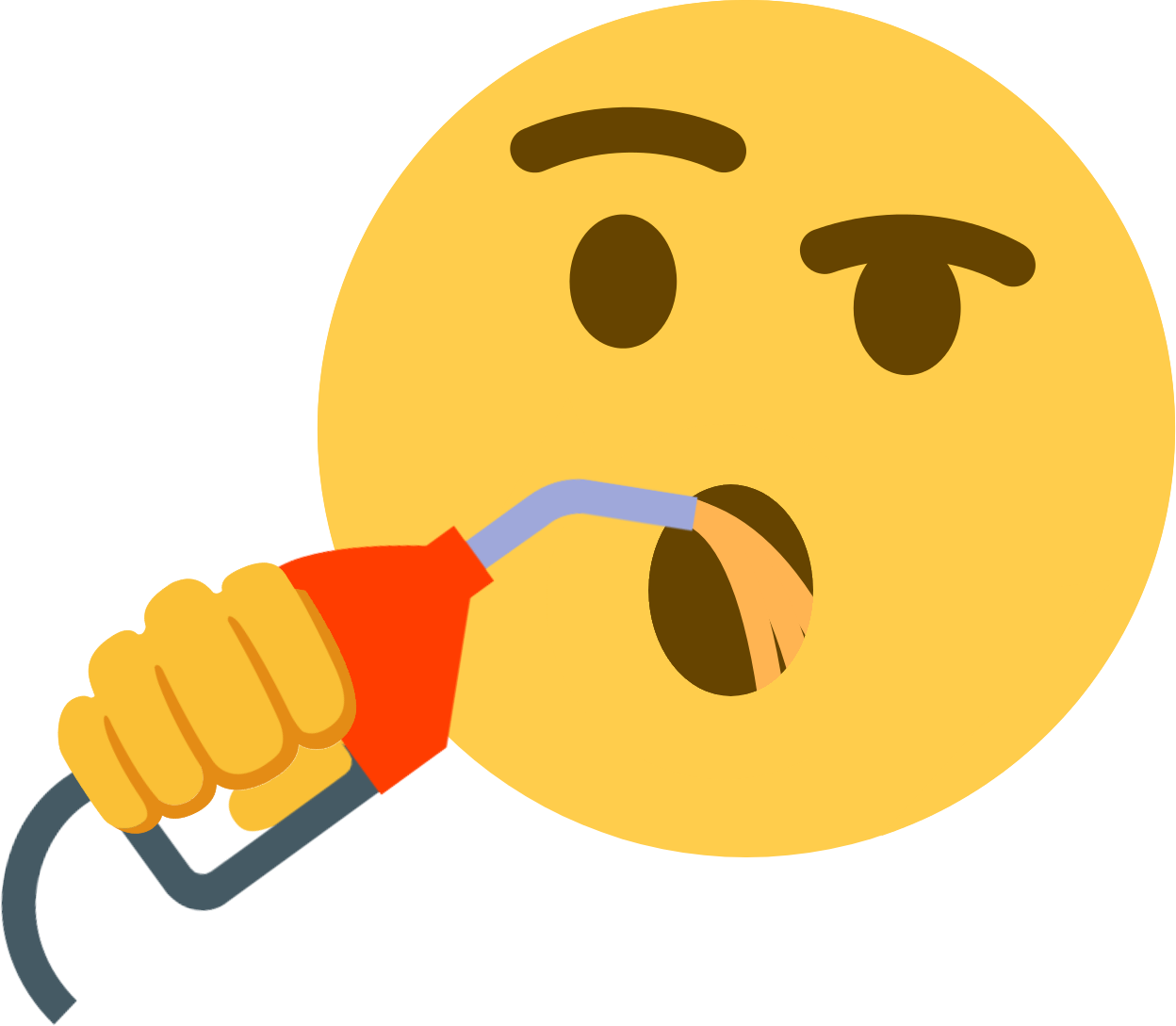 drinking_gasoline emote for Discord