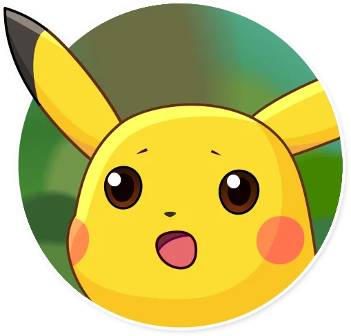pikachu_huh emote for Discord