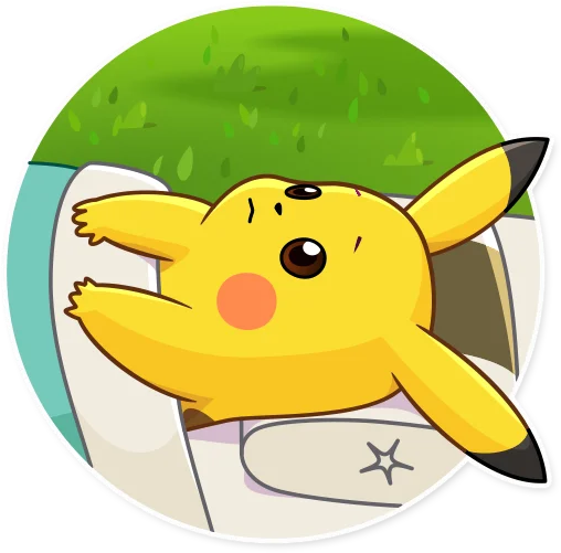 pikachu_sleep emote for Discord