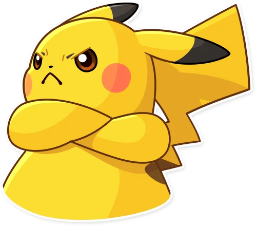 pikachu_sad emote for Discord