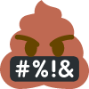 Poop_mad emote for Discord