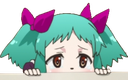 YukariPeek emote for Discord