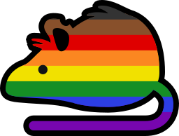 pride_rat emote for Discord