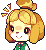 Isabelle_animal_crossing emote for Discord