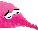 WormPensive emote for Discord