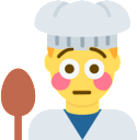 flushed_cook emote for Discord