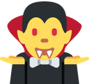 vampire_shrugging emote for Discord
