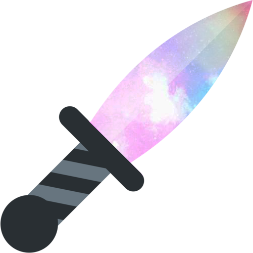 Galaxy_Knife emote for Discord