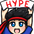 BlueNinjaPJ7_HYPE emote for Discord