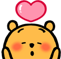 poohlove emote for Discord