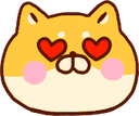 shibahearteyes emote for Discord