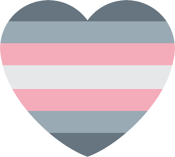 demigirl_pride_heart emote for Discord