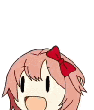 sayorijump emote for Discord