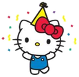 hellokittycelebrate emote for Discord