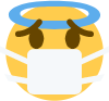masked_angel emote for Discord