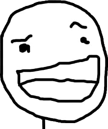 badpokerface emote for Discord