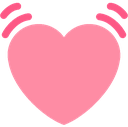 pink_heartbeat emote for Discord