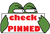 pepe_check_pinned emote for Discord