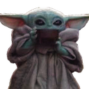 baby_yoda_sip emote for Discord