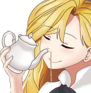 LillySip emote for Discord