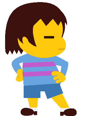 FriskFabulous emote for Discord