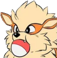 Arcanine emote for Discord