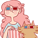 franpopcorn emote for Discord