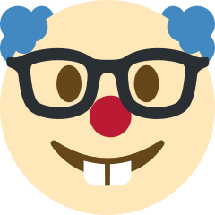 NerdClown emote for Discord