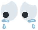 Eyes_Cry emote for Discord