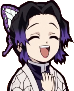 shinobu_happy_clap emote for Discord