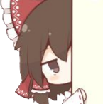 ReimuPeek emote for Discord
