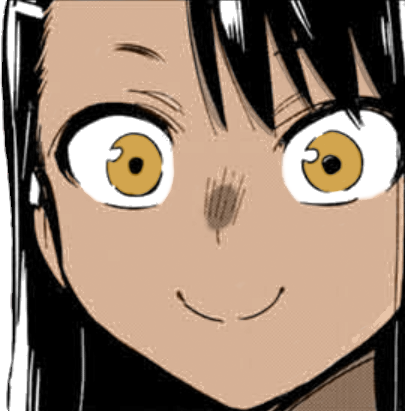 NagatoroStareC emote for Discord