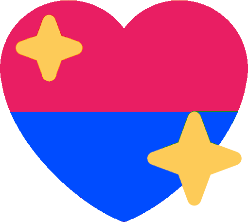 cisgender_flag_heart emote for Discord
