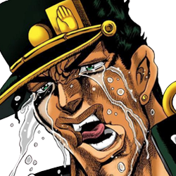 jojo_salty_tears emote for Discord