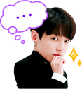 jkbtsthink emote for Discord