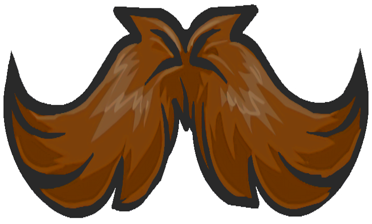 mustache emote for Discord