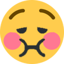 flushednauseated emote for Discord