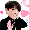 btsjklove emote for Discord
