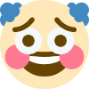 eblushclown emote for Discord