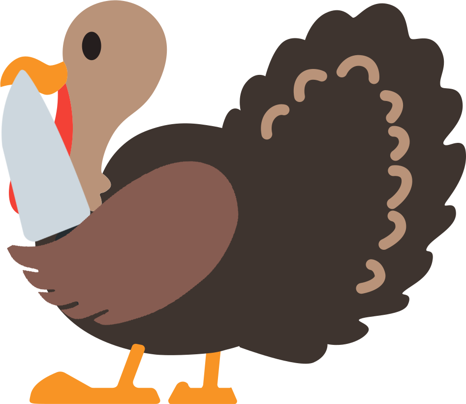 turkeyknife emote for Discord