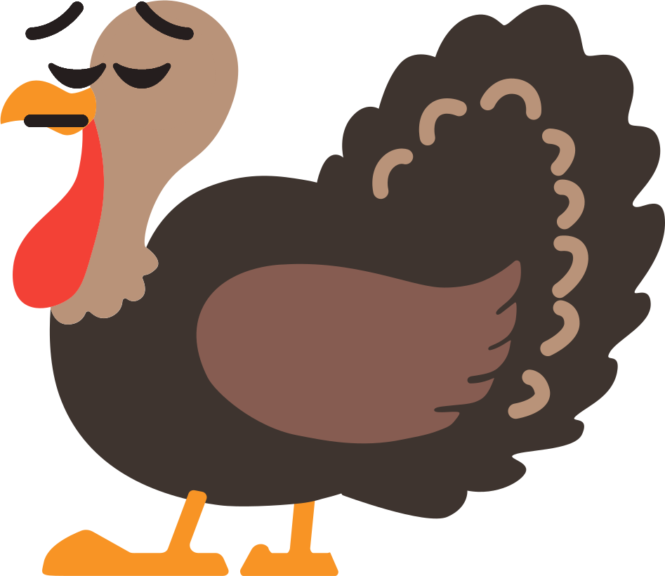 turkeypensive emote for Discord