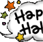 happyhalloweenB emote for Discord