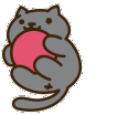 nekoatsume_redball emote for Discord
