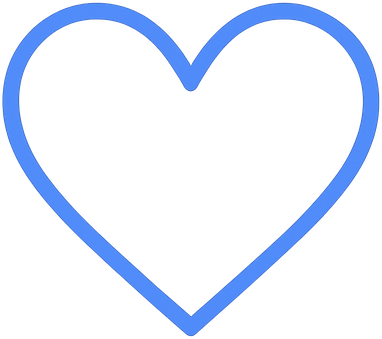 Heart_blue emote for Discord