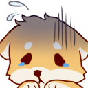 Shibanervous emote for Discord