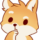 Shibathinking emote for Discord