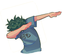 deku_dab emote for Discord