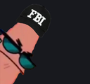 patrick_fbi emote for Discord